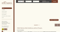 Desktop Screenshot of hotel-talencia.fr